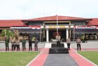 Kapolres Ende Pimpin Pimpin Apel Burung Garuda Pancasila