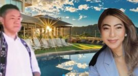 Santosa Kadiman dan Sekretaris Pribadinya Ika Yunita/Ket Foto : Nardy Jaya
