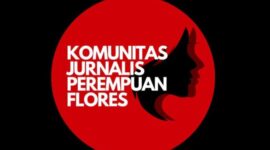 Banner Komunitas Jurnalis Perempuan Flores (KJPF) 