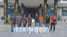 Tim gabungan TNI POLRI amankan Miras yang hendak kirim ke Labuan Bajo