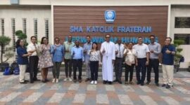 Rombongan Sekjen Kementrian Pendidikan Madagaskar dan Tim SMAK Frateran Surabaya