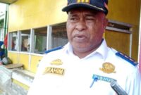 Ibrahim, sekretaris Dinas Perhubungan Kabupaten Ende
