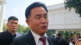 Yusril Ihza Mahendra Menteri Koordinator bidang Hukum, HAM, 
Imigrasi, dan Pemasyarakatan/Ket Foto : Google