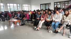 Mahasiswa Universitas Katolik St. Paulus Ruteng (Foto ; Selvianus Haduh) 