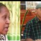 Keterangan foto: Yustina Yusmiati dan Pater Yosep Kusi SVD (Foto ; Simon Welan) 
