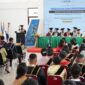 Peserta PPG Piloting tiga Universitas Katolik Santo Paulus Ruteng, Mengikuti Pengukuhan (Foto ; Selvianus Hadun) 