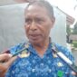 Kepala SMK Negeri 2 Ende, Fransiskus Soares, S.Pd, M.Pd ketika diwawancarai oleh sejumlah media usai pantau MBG di sekolahnya (Foto ; I.Like) 