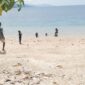 Pantai Enabara, di Desa Aewora, kecamatan Maurole, kabupaten Ende (Foto ; I. Like) 