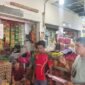 Satgas pangan Polres Labuan Bajo Sidak di pasar Batu Cermin Labuan Bajo (Ket Foto ; Humas Polres Manggarai Barat) 