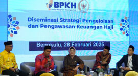 BPKH Diseminasi Strategi Pengelolaan dan Pengawasan Keuangan Haji (Ket Foto ; Oskar) 