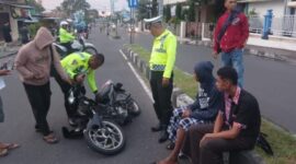 Polisi amankan delapan motor yang melakukan balap liar di jalan Eltari Ende