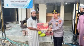 Kapolres Manggarai Barat dan Pimpinan Ponpes Al-Fatah Lamtoro Manggarai Barat