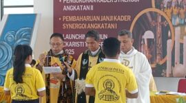 Pengukuhan Kader Sinergoy melalui perayaan Ekaristi Kudus