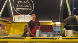 Kedai Kopi Thai Jadul, salah satu UMKM di kota Ende yang mengikuti Festival Ramadan yang di gelar PT Pegadaian Ende