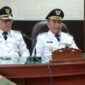 Bupati Ende Yoseph Benediktus Badeoda dan wakil bupati Ende Dominikus Minggu Mere (Ket Foto ; I. Like) 