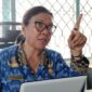 Ida Muda Mite, Sekretaris Dinas DPMD kabupaten Ende (Foto ; I. Like) 