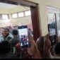 Suasana di ruang transit DPRD Ende saat kericuhan terjadi