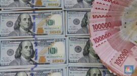 Mata uang Dolar AS dan Rupiah
