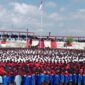 Gawi masal dengan peserta dari SMA/SMK dan SMP se kabupaten Ende dengan total peserta sebanyak 5000 orang