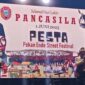 Bupati Ende Yoseph Benediktus Badeoda Memberikan Sambutan sebelum melepaskan lampion