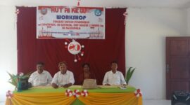 Memperingati HUT ke 80 RI Guru di Ndona Gelar Workshop