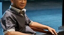 Ketua Panitia Abepuan Cup 2025 Petensily Achmad Tokan/Ket Foto ; Kepitang Dokeng