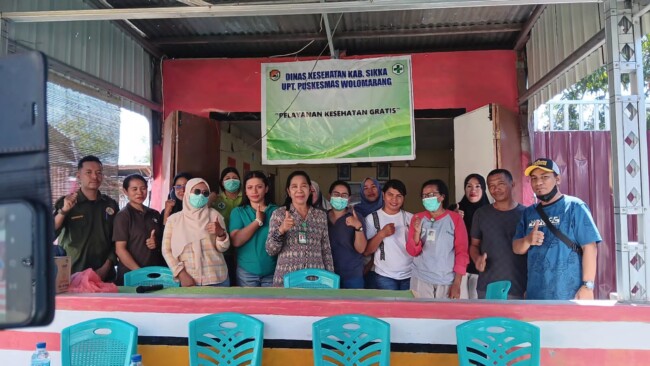 KKSS Peduli Sesama HUT ke-49 medical check-up gratis Kabupaten Sikka