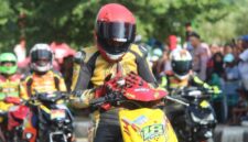 Peserta Road Race yang digelar IMI