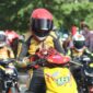 Peserta Road Race yang digelar IMI 