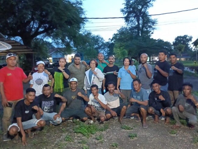 Pekerja yang di PHK secara sepihak oleh PT Nindya Karya