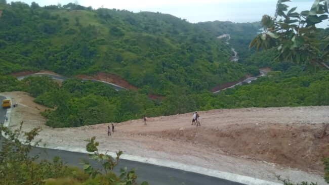 Lahan milik Alosius Oba di Batu Gosok, Kelurahan Labuan Bajo, Manggara Barat - NTT.