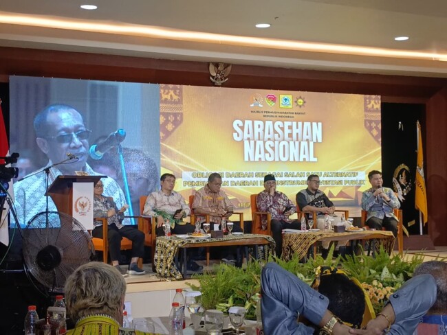 Kegiatan Sarasehan Nasional Partai Golkar/Sumber Foto ; Niko Sanggu