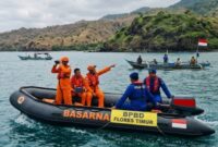 Pencarian nelayan yang hilang