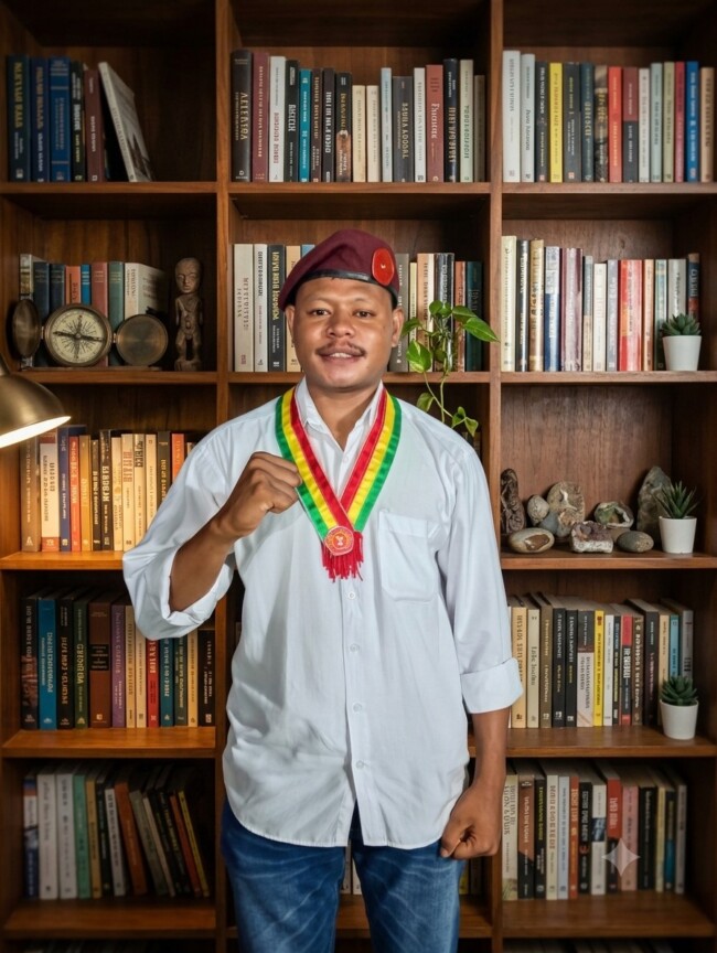 Teofilus Ledhi, Presidium Pengembangan Organisasi PMKRI Cabang Ende. 