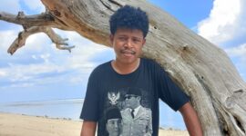 Theodorus Nong Vigo, 
Ketua Front Mahasiswa Flores (FMF)/Ket Foto ; Niko Sanggu
