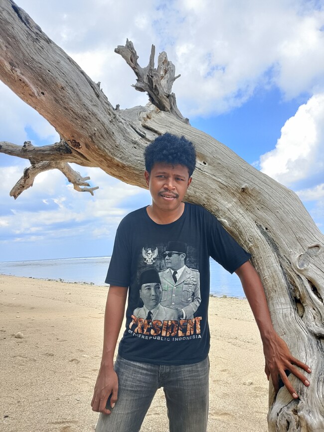 Theodorus Nong Vigo, 
Ketua Front Mahasiswa Flores (FMF)/Ket Foto ; Niko Sanggu