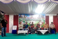 Sambutan sebelum proses pelantikan Korcam dan Kordes TMI kecamatan Kotabaru