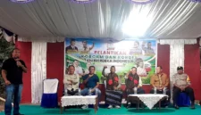 Sambutan sebelum proses pelantikan Korcam dan Kordes TMI kecamatan Kotabaru