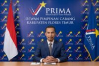 Sekretaris Partai PRIMA Flores Timur, Arnold Yoseph Payong Lamak Parlan Lamakraja