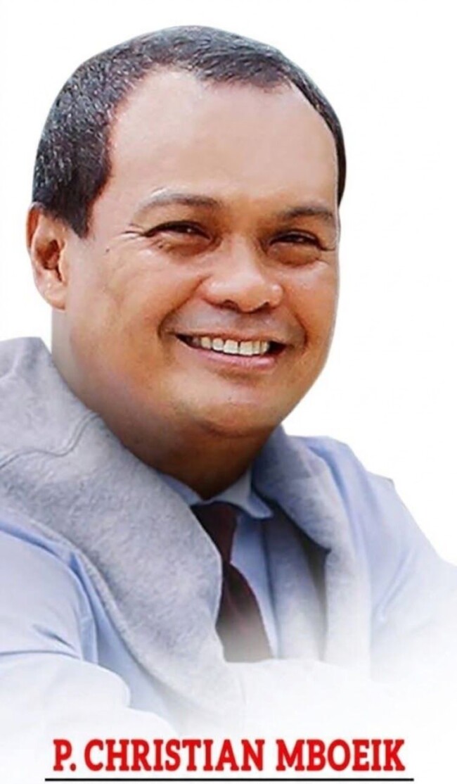 Pelaksana Tugas (Plt.) Ketua PSSI NTT, P. Christian MBoeik
